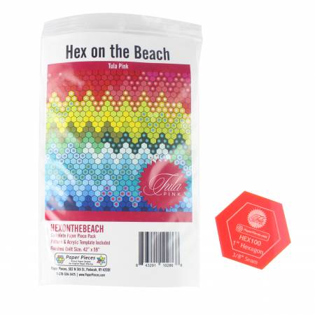 Featured image for “Hex On The Beach Pattern Piece Pack and Acrylic Template”