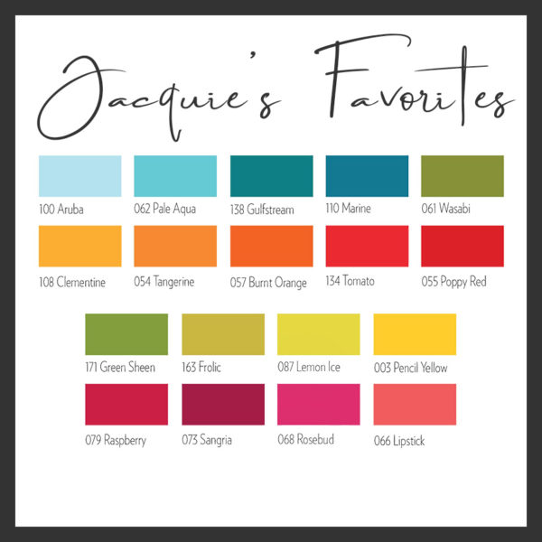 Jacquie's Favorites Color Swatch
