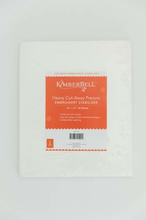 Featured image for “Kimberbell Heavy Cut-away 12x10in Precut Stabilizer 40pk”