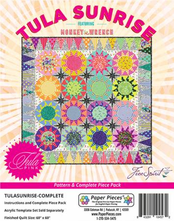 Featured image for “Tula Sunrise - Complete Pattern and Paper Piece Pack”